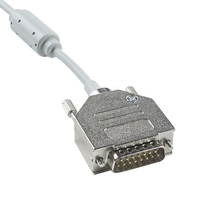 Drager Tech Flow Meter Cable DB 15 Pin Wire Connector