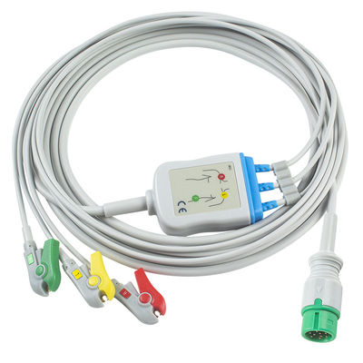 Yonker un pezzo Cavo ECG e fili di piombo Cavo ECG 9Pin Cavo ECG 3canali Cavo EKG