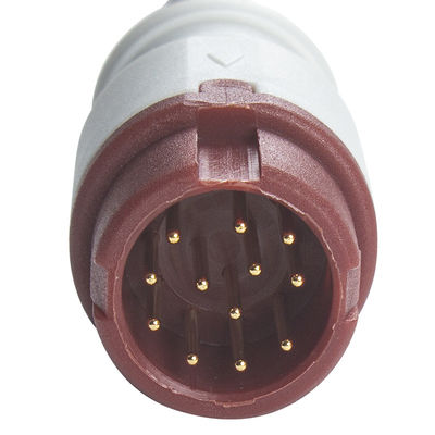 Cavo adattatore IBP doppio P-Hilips con connettore a 12 pin, lunghezza di 0,3 metri e materiale in TPU per uso medico