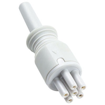 Per Omron > Colin Cable ECG compatibile con collegamento diretto e fili di conduzione 5Lead IEC Grabber
