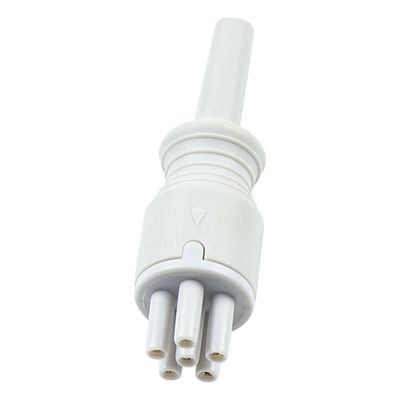 Per Omron > Colin Cable ECG compatibile con collegamento diretto e fili di conduzione 5Lead IEC Grabber