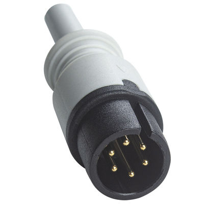 Edan Compatibile con collegamento diretto ECG Cavo e fili di conduzione 6Pin Universal AAMI 3Lead AHA Snap