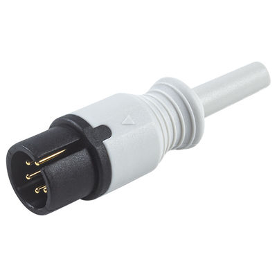 Edan Compatibile con collegamento diretto ECG Cavo e fili di conduzione 6Pin Universal AAMI 3Lead AHA Snap