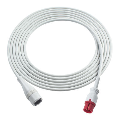 AAMI IBP Adapter Extension Cable 6pin a Edward Connector Welch Allyn Propaq 102 104 106 205 Encore 106EL