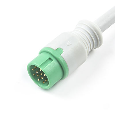 Per il cavo ECG di Biolight Q3 Per il cavo ECG di Biolight Q5 A QS Serie 3 Lead IEC Grabber In Oximax Tech