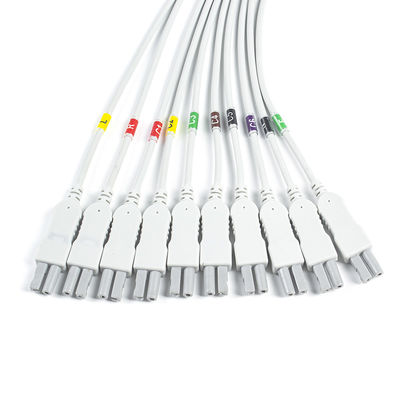 Norav Quark C12x ECG diagnostico 12 Lead Stress Testing ECG cosmetico con cavo per pazienti TPU