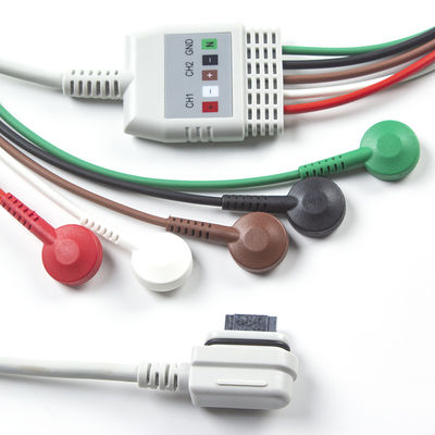 Cable ECG 5Lead Holter GE Seer ECG 2008594-001 Cable compatibile con GE SEER LIGHTR