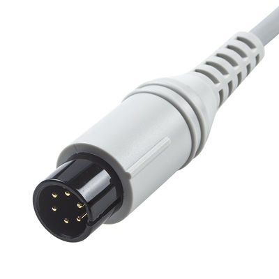 AAMI 6Pin ECG cavo tronco stile Edan Din 3lead cavo 1.30M