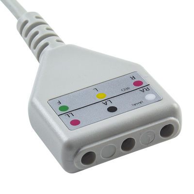 AAMI 6Pin ECG cavo tronco stile Edan Din 3lead cavo 1.30M