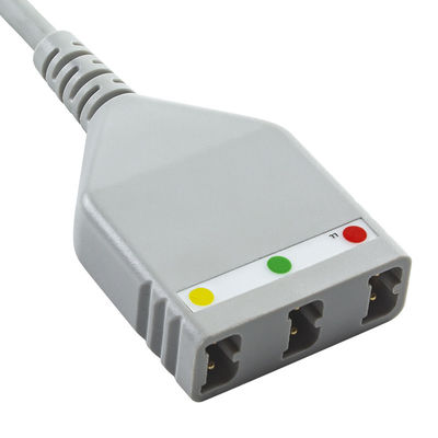 AAMI 6Pin ECG cavo tronco Edan LL stile 3lead Cable 1.30M