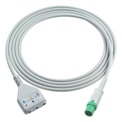 Drager ECG tronco cavo Dinstyle 3lead Leadwires cavo 1.30M