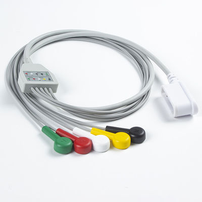 Compatibile GE SEER 1000 Leadwire set 2104816-001 GE Seer 5 Lead IEC Snap 2067634-019