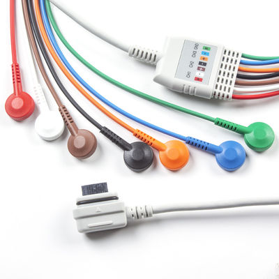 Compatibile GE Healthcare 2008594-002 7-Lead ECG Telemetry Cable paziente Seer Light Ordina 5 pezzi prendi 1 sacchetto gratis