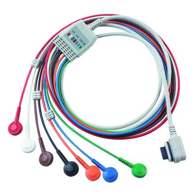 Compatibile GE Healthcare 2008594-002 7-Lead ECG Telemetry Cable paziente Seer Light Ordina 5 pezzi prendi 1 sacchetto gratis