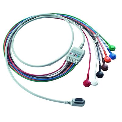 Compatibile GE Healthcare 2008594-002 7-Lead ECG Telemetry Cable paziente Seer Light Ordina 5 pezzi prendi 1 sacchetto gratis