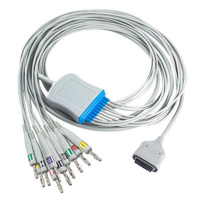 EDAN Dx12 10Lead ECG Holter Cable Banana For Trunk Lunghezza del cavo 2.2M Compatibilità