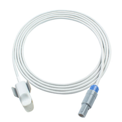 Compatibile Zondan ZD120B ZD120D 6Pin SpO2 Sensor 3.0M Pediatric Finger Clip per Apollo N1 Apollo N2 Apollo N3