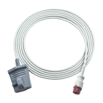 Compatibile Biolight S12 Sensore di gomma per adulti SpO2 Biolight M12 S M Serie 9Pin 3.0M