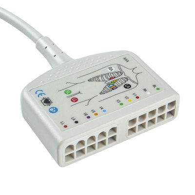 Compatibile con Mindray BeneHeart D6 ECG Cable tronco ECG per Mindray defibrillatore