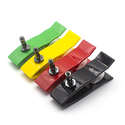 Adaptatori di pinze per arti pediatriche multicolori con connettore a punta scorrevole e rivestimento Ag/Cl