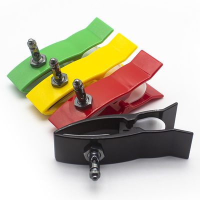 Adaptatori di pinze per arti pediatriche multicolori con connettore a punta scorrevole e rivestimento Ag/Cl