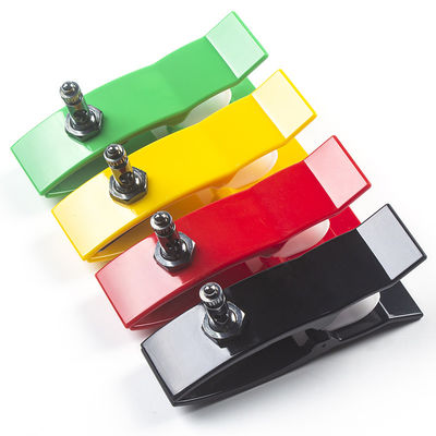 Adaptatori di pinze per arti pediatriche multicolori con connettore a punta scorrevole e rivestimento Ag/Cl