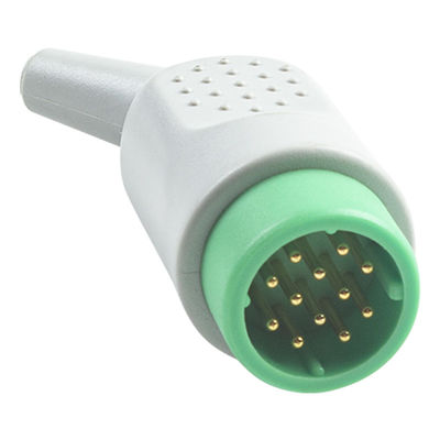 Snap/Pinch Patient End 4Lead ECG Cable per Medtronic Lifepak 20e AHA/IEC Color Coding