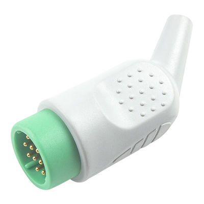 Snap/Pinch Patient End 4Lead ECG Cable per Medtronic Lifepak 20e AHA/IEC Color Coding