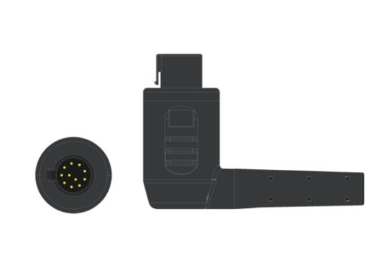2.5m 5.0 diametro Corpus compatibili 3 ECG Cable 4Lead IEC Grabber per fine paziente