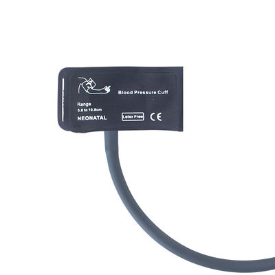 Neonate NIBP Manche senza vescica Single Tube 5,8-10,8 cm Manche di nylon