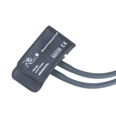 Neonate NIBP Manche senza vesciche doppio tubo 5,8-10,8 cm Manche di nylon