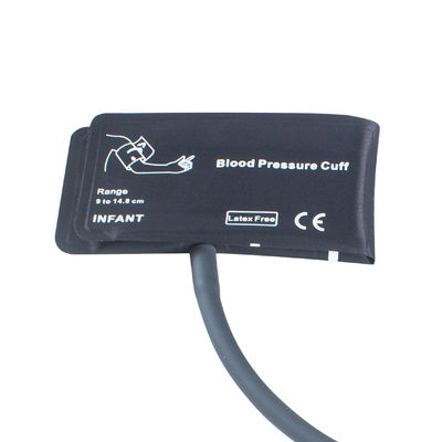 Manciucca infantile NIBP senza vesciche Single Tube 9-14.8cm Manciucca di nylon