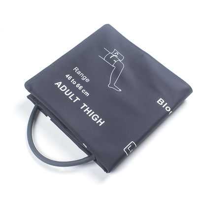 Coscia Extra Large Adult NIBP Cuff Bladderless Single Tube 46-66cm Cuff di nylon