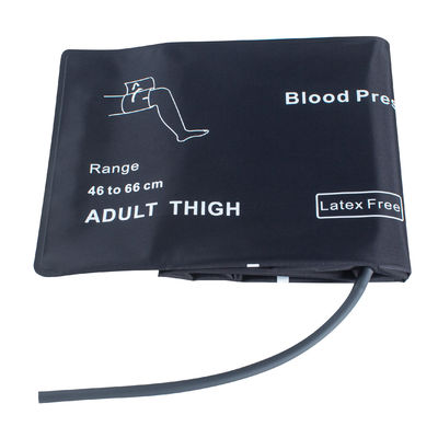 Coscia Extra Large Adult NIBP Cuff Bladderless Single Tube 46-66cm Cuff di nylon