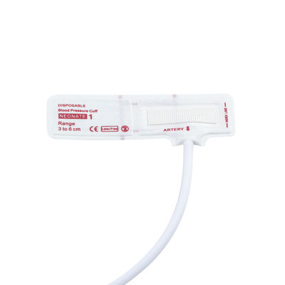 Disposable Neonate NIBP Cuff Single Tube Dimensione 1 3-6cm Sterile