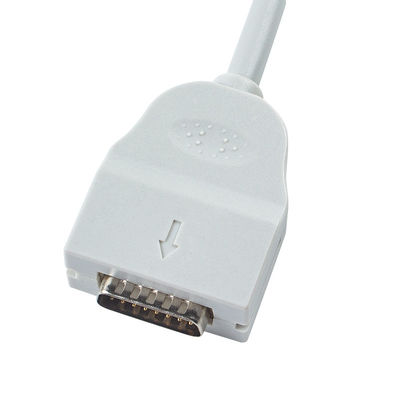 OD6mm 2.2M ECG Trunk Cable Compatibile con Mortara Burdick 1600 300 3100 400 6100 800