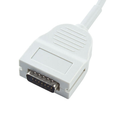 OD6mm 2.2M ECG Trunk Cable Compatibile con Mortara Burdick 1600 300 3100 400 6100 800