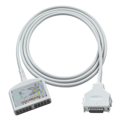 Cable ECG compatibile Fukuda Denshi 10Lead per CardiMax FX-7202, CardiMax FX-7402, CardiMax FX-7101