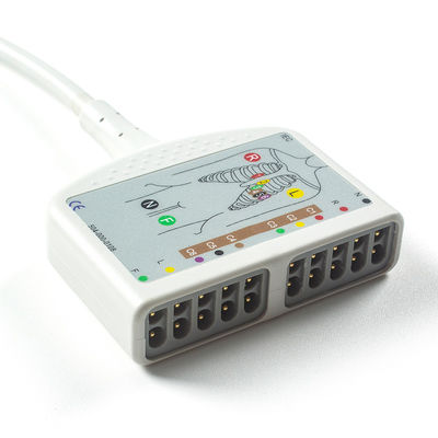 10Lead ECG Trunk Cable senza lattice per Cardiosys EK36 EK403 EK41 EK413 EK43 EK512 EK53