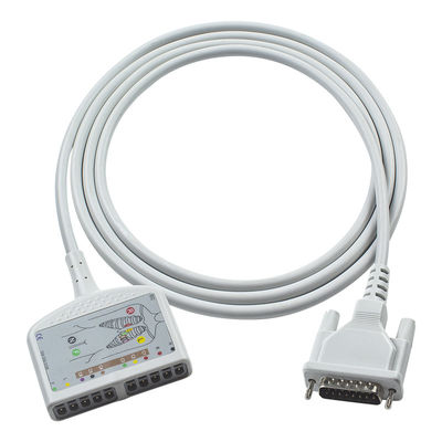 10Cablo ECG per pazienti a piombo compatibile con Schiller AT10, AT10 Plus, AT101, AT102, AT102-Plus, AT104, AT110