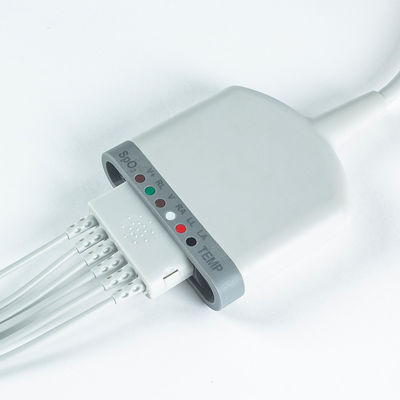 Compatibile per il cavo multimed 6 pod 3.5M 6Lead ECG con funzione SpO2/temperatura/ECG