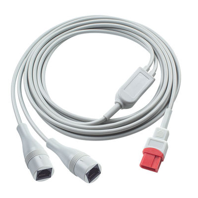 Compatibile per Spacelabs IBP Cable 10Pin a Double Abbott 3.5M