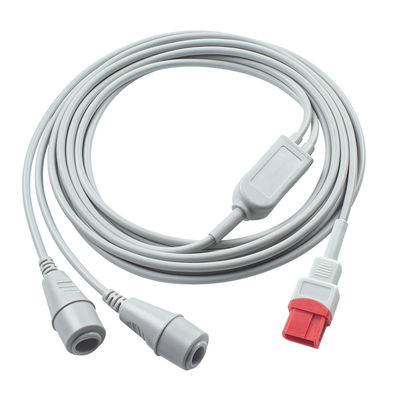 Cable IBP da 10 pin a 2 Edward Connector 3.5M Compatibile per Spacelabs