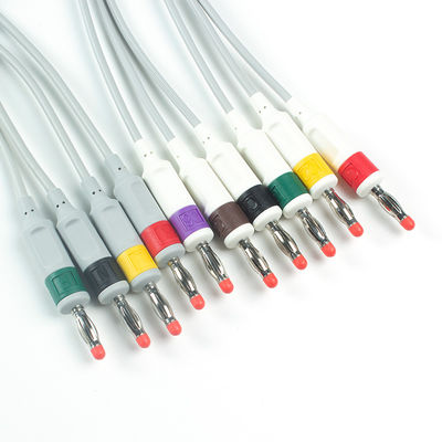 Cable di elettrocardiogramma originale Mindray ECG 12Lead 040-001644-00 BeneHeart R12, BeneHeart R3