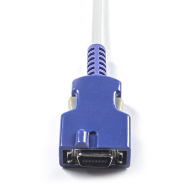 Sensore SpO2 semilavorato 3M per C-ovidien N-ellcor Pulso ossimetro Cavo 100g Peso e DB 14-pin Purple Connector
