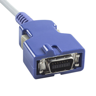 Sensore SpO2 semilavorato 3M per C-ovidien N-ellcor Pulso ossimetro Cavo 100g Peso e DB 14-pin Purple Connector