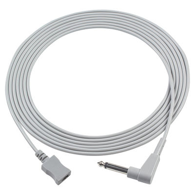 Adaptatore di temperatura compatibile 6.3 Mono Plug to Rectangular Dual Pin Serie YSI400