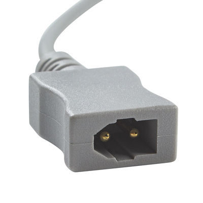 Adaptatore di temperatura compatibile 6.3 Mono Plug to Rectangular Dual Pin Serie YSI400