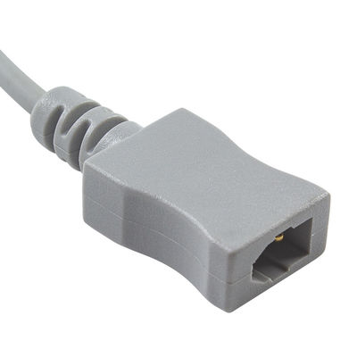 Adaptatore di temperatura compatibile 6.3 Mono Plug to Rectangular Dual Pin Serie YSI400