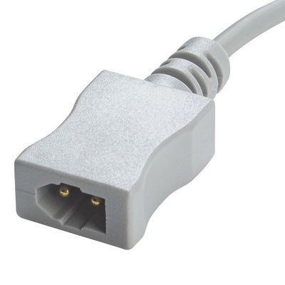 Adaptatore di temperatura compatibile 6.3 Mono Plug to Rectangular Dual Pin Serie YSI400